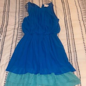 Jessica Simpson blue dress